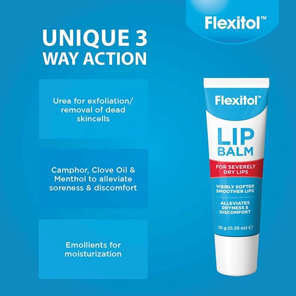 Flexitol Lip Balm x 2 - Picture 2 of 7